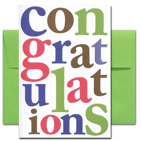 CroninCards Congratulations Cards: Letters of Congratulation - Box 10 ...