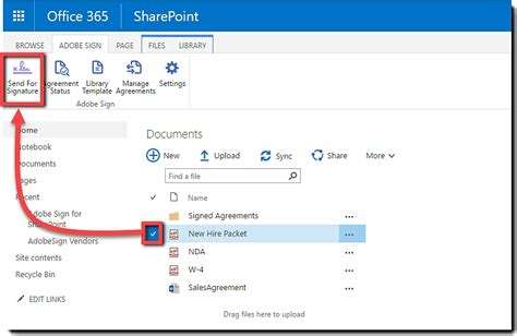 Adobe Sign SharePoint Integration 的图像结果