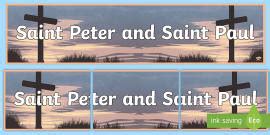 Who was Saint Peter? | Twinkl Teaching Wiki - Twinkl