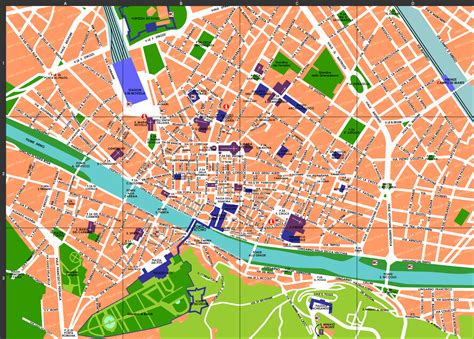 Florence Map | Travel Guide AMOITALY