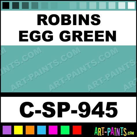 Robins Egg Green Low Stone Ceramic Paints - C-SP-945 - Robins Egg Green ...