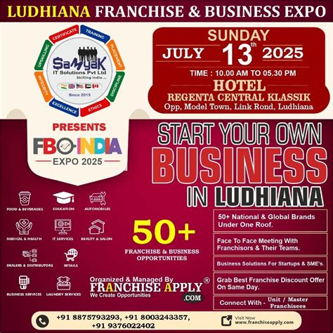 FBO INDIA 2025 - LUDHIANA, Regenta Central Klassik, Ludhiana, 13 July ...