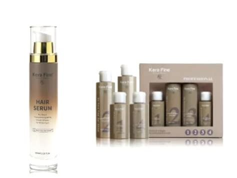 Buy kera fine keratin hair serum 100ml & keratin hair kit 330ml pack of ...