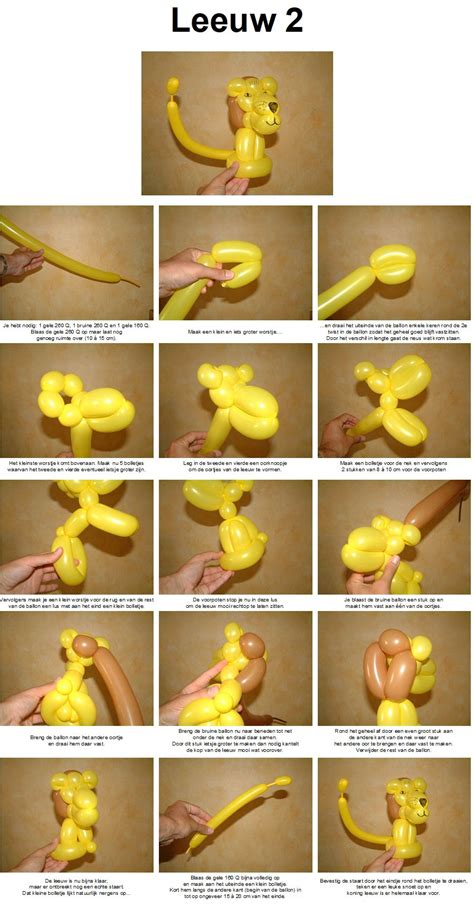 Balloon Animal Tutorials 的图像结果