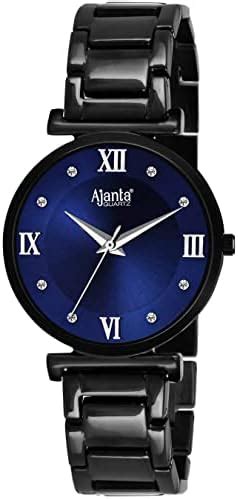 Ajanta Quartz Analog Women's Wrist Watch| Diamond Studded Dial ...