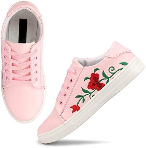 Buy Commander Women Pink Sneakers-3 UK (36 EU) (408J) at Amazon.in