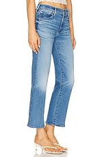 MOTHER The Mid Rise Zip Rambler Ankle Jeans in Out Of The Blue | REVOLVE