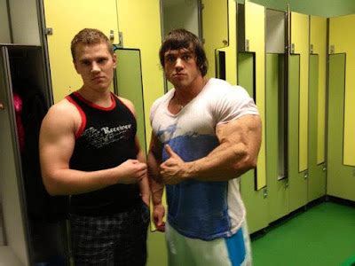 Image result for Size Difference Between Bodybuilder and Normal Man