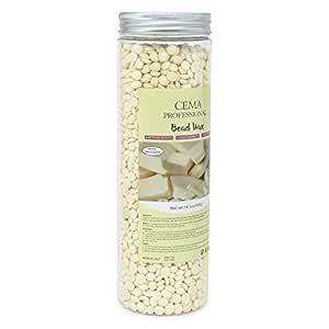 CEMA Professional Bead Wax, White Chocolate, 400g, No-Strip Hair ...