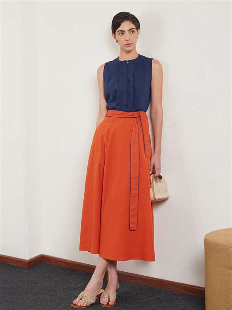 Buy Rust Cotton High Online | FableStreet