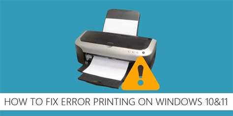 Image result for How to Fix Printer Error