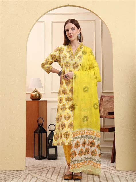 Buy Cotton Straight Kurta Sets for Women Online – Yufta – Page 2 ...