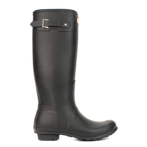 Hunter Women's Original Tall Black Rain Boots WFT1000RMA.BLK - WOOKI.com