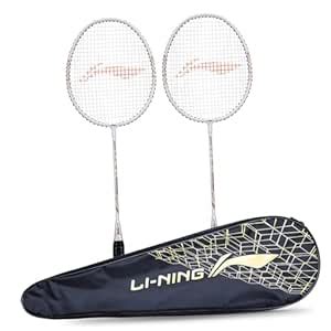 Li-Ning Smash XP PRO Badminton Combo of 2 Badminton Rackets and 1 ...