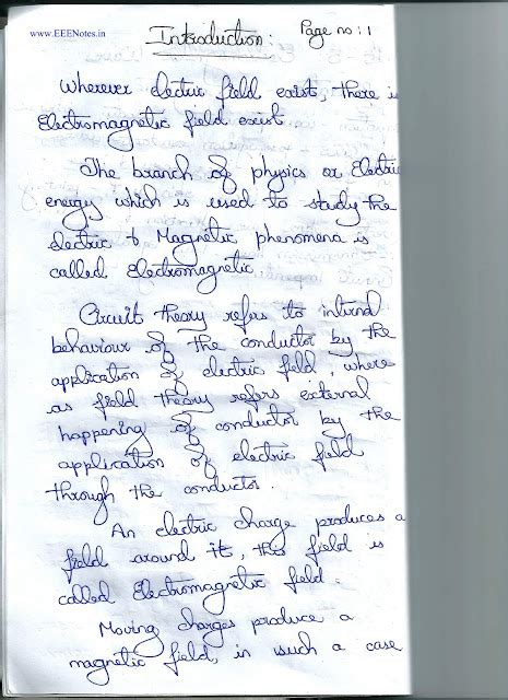 Electromagnetic Theory - Introduction (Pages 1 to 8) ~ Vidyarthiplus ...