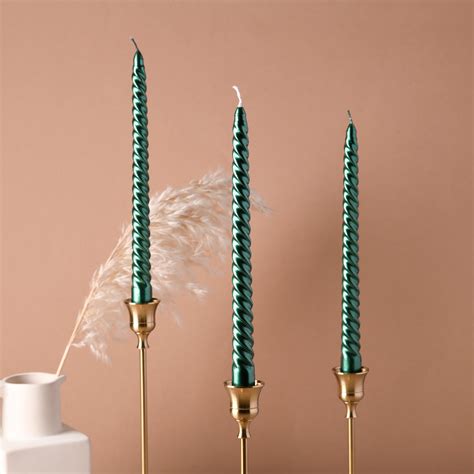 Spiral Taper Candle Set of 4 Online - Premium Candle | Nestasia