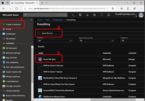 Image result for Create an Azure File Sync