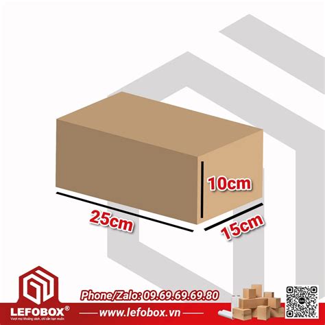 Hộp Carton 25x15x10