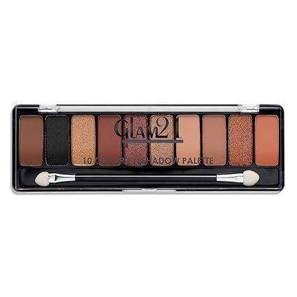 Buy Glam21 Get Smoky 10 Color Eyeshadow Palette |Long-Lasting | Smudge ...