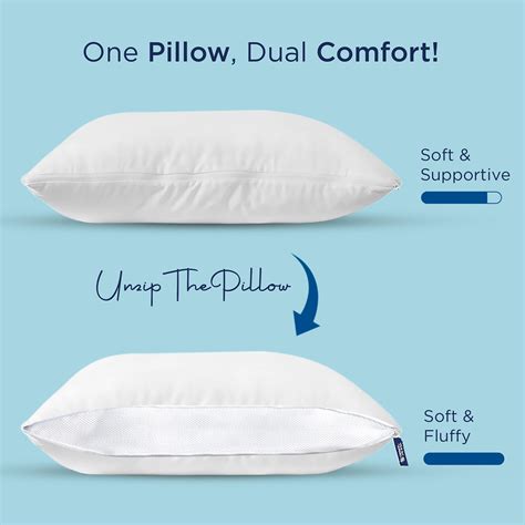 Smart Adjustable Plush Pillow - Only @₹999! Perfect for All Sleepers