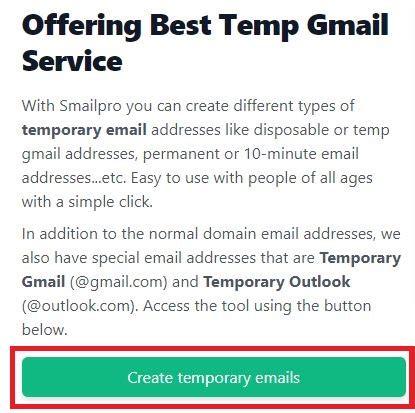 Image result for Create Temp Mail