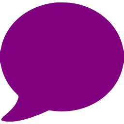 Purple speech bubble icon - Free purple speech bubble icons