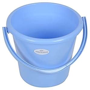 Princeware 1156 Unbreakable Plastic Bucket (16 Liters, Blue): Amazon.in ...