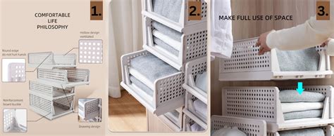 KWER 1 Pieces Clothes Organizer for Wardrobe Cupboard Organizer for ...