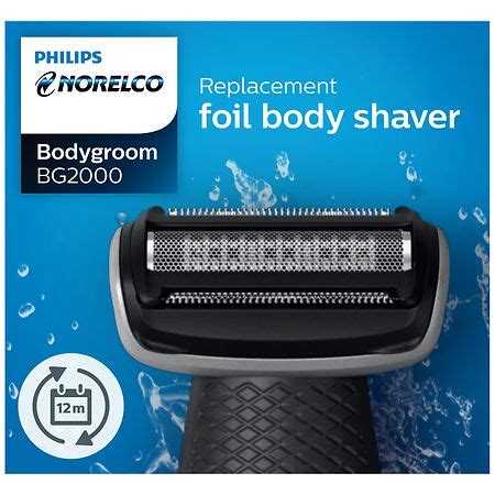 Philips Norelco Bodygroom Replacement Foil Body Shaver | Walgreens