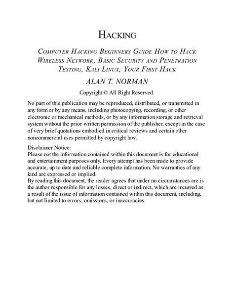 Image result for Computer Hacking for Beginners