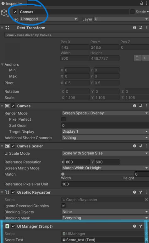 Unity UI Creation 的图像结果