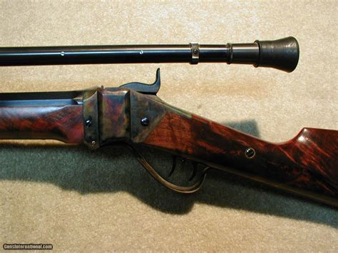 SUPER FANCY SHILOH SHARPS WITH FULL LENGTH MVA SCOPE