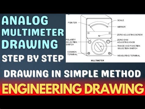 Analog Multimeter Drawing Image 的图像结果