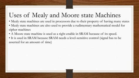 Image result for Moore Machine Applications