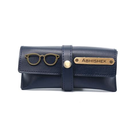 Personalised Sunglass Cover (Navy Blue) – Aica Gifts