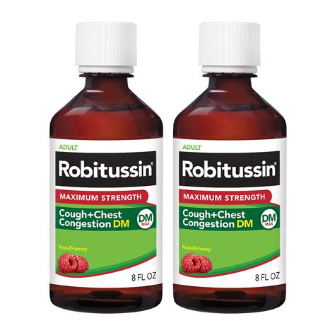 7/26 non refundable Robitussin Adult Maximum Strength Cough Plus Chest ...