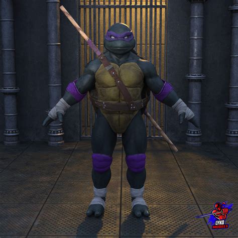 Lyko3D TMNT Warzone with April O Neil Exclusive Outfit - Daz Content by ...