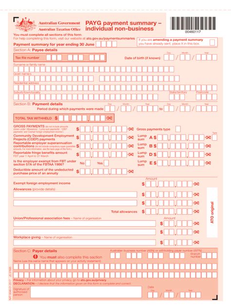 2017-2025 AU NAT 0046 Form Fill Online, Printable, Fillable, Blank ...