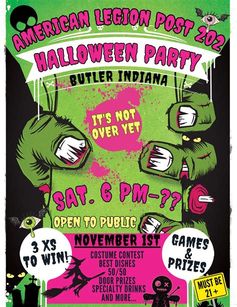 🎃Butler American Legion Adult Halloween Party Post 202🎃, American ...