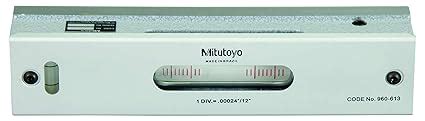 Mitutoyo 960-613 Precision Level, 0.00024" /12" Sensitivity : Amazon.in ...