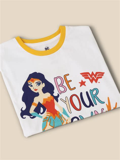 Wonder Woman Tshirt For Girls – Kidsville