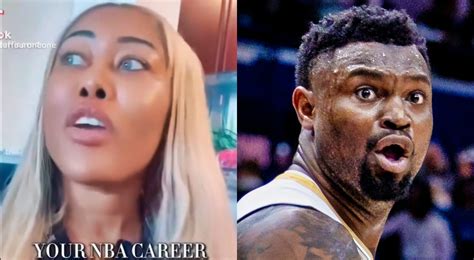 VIDEO: Adult Star Moriah Mills Tells Zion Williamson His "NBA Career Is ...