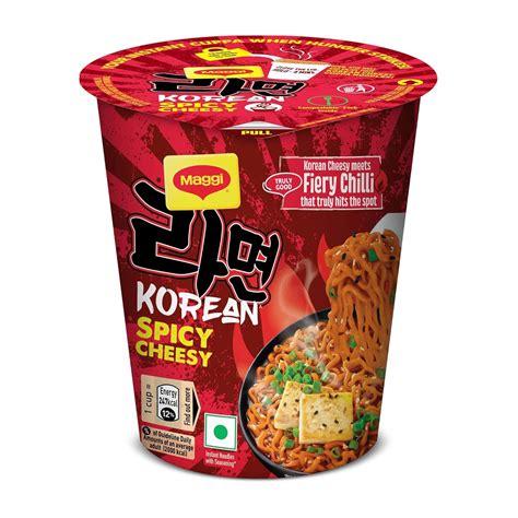 MAGGI Cuppa Korean Spicy Cheesy Instant Noodles, 71.5g – Fetch N Buy