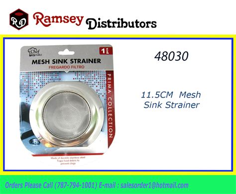 48030 – CH11105 11.5CM Mesh Sink Strainer – Ramsey Distributors