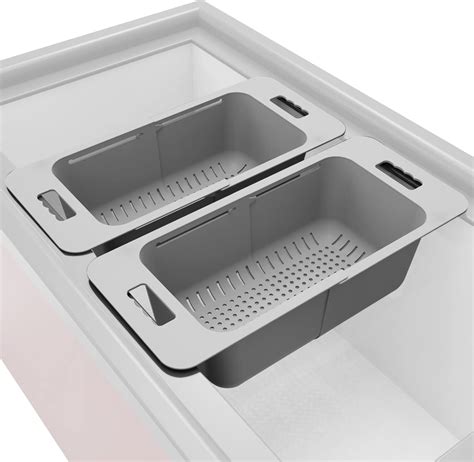 Yatmung Adjustable Freezer Baskets for Chest Freezer - Deep Freezer ...