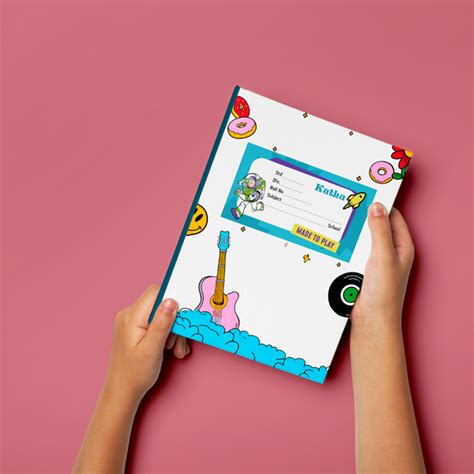 Custom School Book Labels | Notebook Sticker Design