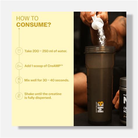 MuscleBlaze Creatine Monohydrate CreAMP, Trustified Certified Creatine ...