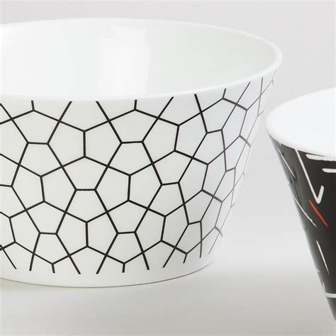 Buy Mandarin Modern Retreat Bone China Snack Bowl - 470ml - Set of 3 ...