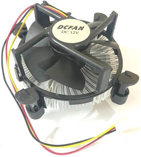 TechSupreme 3 Pin CPU cooling Fan socket 775/1150/1155/1156 Cooler Fan ...