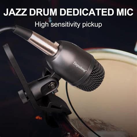 Depusheng 5-Piece Wired Dynamic Drum Mic Kit (Whole India | Ubuy